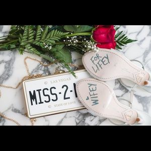 Sophia webster Rosalind Strappy bridal ice blue